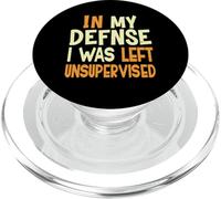 In mia difesa sono stato lasciato senza supervisione PopSockets PopGrip per MagSafe