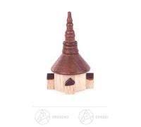 IN Miniatura con Sua Chiesa Bxhxt 2 Cmx3 Cmx2 CM Nuovo Erzgebirge Casa IN Legno