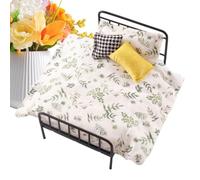 in miniatura, decorazione retrò realistica con biancheria da e cuscino, accessorio per la casa in miniatura, per camera delle ragazze, soggiorno, storie dei sogni, vestire, vacanze