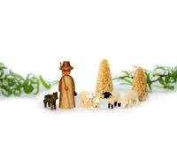 IN Miniatura Pastorizia 8tlg Sacchetto Altezza = 5cm Nuovo Miniaturtiere