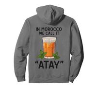 in Morocco We Call It Atay Amore per Il Té Marocchino Menta Felpa con Cappuccio