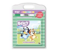 In movimento. Albo magico. Bluey. Ediz. a colori. Con dado delle sfide. Con pennarello magica