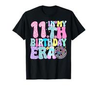 in My 11th Birthday Era Eleven Bday 11 Ragazza di Anni Maglietta