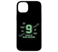 In My 9th Birthday Era Boy Bday Nine Buon 9° compleanno Custodia per iPhone 14 Plus