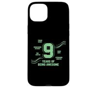 In My 9th Birthday Era Boy Bday Nine Buon 9° compleanno Custodia per iPhone 15 Plus