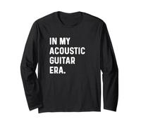 in My Acoustic Guitar Era - Chitarrista Rock Jazz Indie Metal Maglia a Manica
