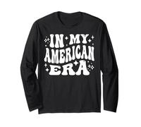 In My American Era - Funny US Citizen, United States Pride Maglia a Manica