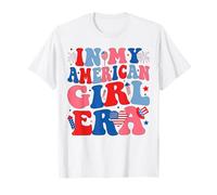 In My American Girl Era Independence Day Girl 4 luglio Maglietta