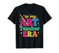 in My Art Teacher Era Insegnare Future Artist Back To School Maglietta