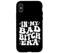 In My Bad Bitch Era Retro Feminist Empowerment Custodia per iPhone X/XS