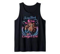 in My Black Cowgirl Era Glam Western Afro Style Donne Uomini Canotta