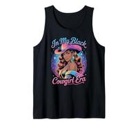 in My Black Cowgirl Era Glam Western Afro Style Donne Uomini Canotta