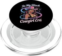 In My Black Cowgirl Era Glam Western Afro Style Donne Uomini PopSockets PopGrip per MagSafe
