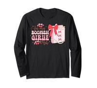 In My Bookish Girlie Era Book Lover Coquette Maglia a Manica