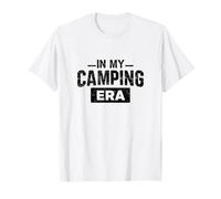in My Camping Era Adventure Mountains Design per Amanti della Natura Maglietta