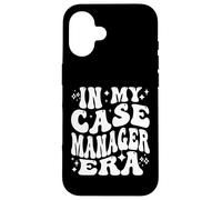 In My Case Manager Era Retro Social Work Pride Custodia per iPhone 16