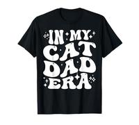 In My Cat Dad Era Funny Retro Pet Lover Maglietta