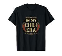 in My Chili Era Funny Retro Cooking Cookoff Design Maglietta