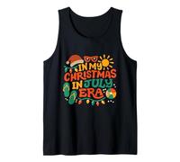 In My Christmas In July Era Retro Groovy Estate Donne Ragazze Canotta