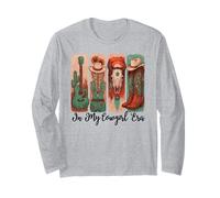 in My Cowgirl Era Country Music Cowboy Boot Western Rodeo Maglia a Manica