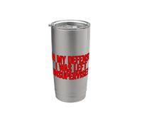 In My Defense I Was Left Unsupervised Bicchiere termico in acciaio inox doppia parete