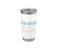 In My Defense I Was Left Unsupervised Bicchiere termico in acciaio inox doppia parete