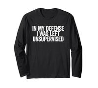 in My Defense I Was Left Unsupervised Maglia a Manica