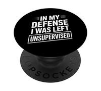 In my defense I was left unsupervised PopSockets PopGrip Adesivo