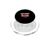 In My Defense, It Sounded Like a Good Plan - Citazione Sarcastica PopSockets PopGrip per MagSafe