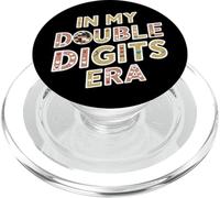 In My Double Digits Era 10th Birthday Retro 10 Anni PopSockets PopGrip per MagSafe