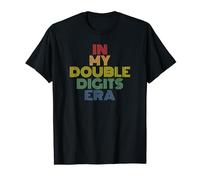 In My Double Digits Era Divertente 10° Compleanno Citazione Maglietta