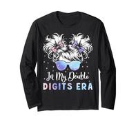 in My Double Digits Era - Ragazze 10° Compleanno Maglia a Manica