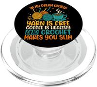 In My Dream World - Gomitolo di filato per uncinetto PopSockets PopGrip per MagSafe