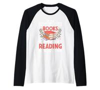 In My Dream World I libri sono gratuiti e la lettura ti rende magro Maglia con Maniche Raglan