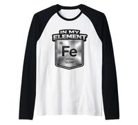 in My Element - Tavola Periodica da fabbro Maglia con Maniche Raglan