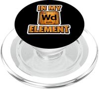 In My Element - Tavola periodica da falegname PopSockets PopGrip per MagSafe