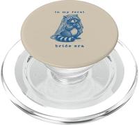 In My Feral Bride Era, divertente gag a forma di procione, grafica da sposa PopSockets PopGrip per MagSafe