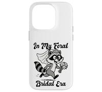 In My Feral Bride Era Funny Wedding Custodia per iPhone 14 Pro