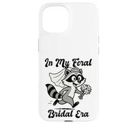 In My Feral Bride Era Funny Wedding Custodia per iPhone 15