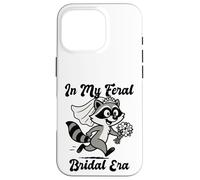 In My Feral Bride Era Funny Wedding Custodia per iPhone 16 Pro