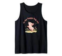 in My Happy Hog Era - Simpatico Maialino Positivity Farm Life Design Canotta