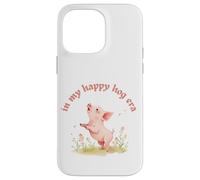 In My Happy Hog Era - Simpatico maialino Positivity Farm Life Design Custodia per iPhone 14 Pro Max