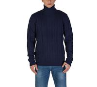 In My Hood Blue Polyester Sweater - 3XL