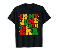 in My Juneteenth Era 1865 Black History Women Maglietta