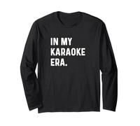 in My Karaoke Era - Cantare Cantante Cantando Divertente Coro Canzone Maglia a Manica