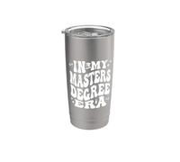 In My Master’s Degree Era Grad Student Life Pride Bicchiere termico in acciaio inox doppia parete