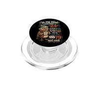 In My Mind Im Still 24, Divertente Invecchiamento Senior Bird Coffee Citazione PopSockets PopGrip per MagSafe