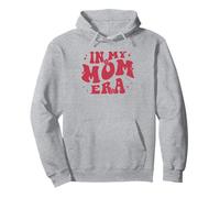 in My Mom Era Lover Groovy Retro Mom Madre Day Birthday Felpa con Cappuccio