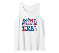 In My Patriotic Era Cool Vintage Style 4 luglio dicendo Canotta
