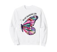 in My Reading Era Shirt,Bookish Clothes,Book Theme Butterfly Felpa